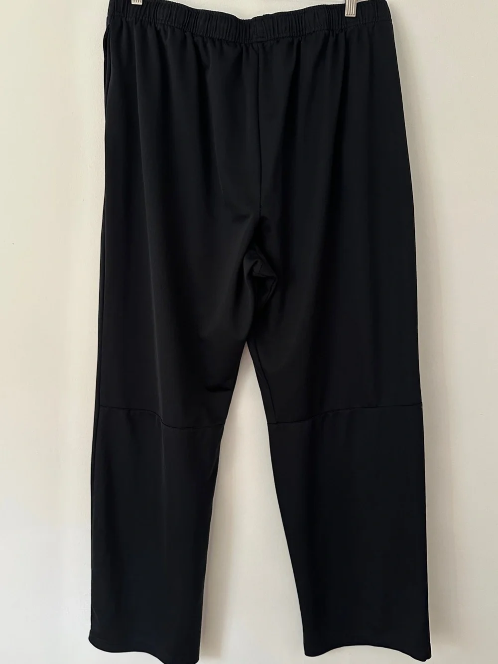 Nike Dri-FIT Mens Black Athletic Track Pants Open Bottom Sweatpants 4XL Tall